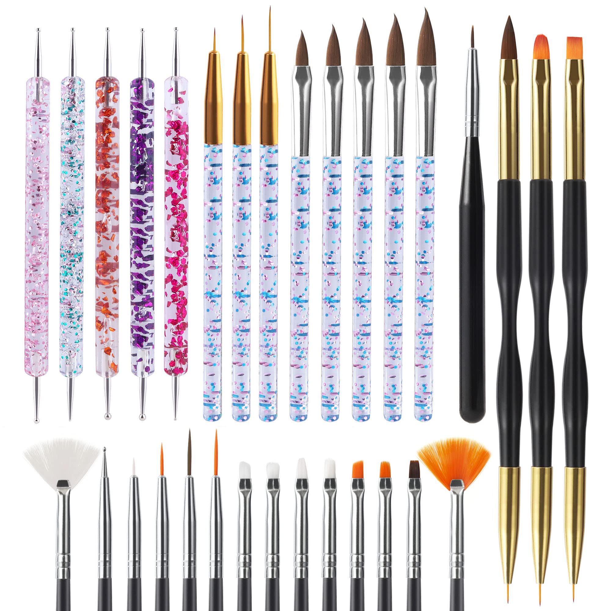 Weicher Nail Dust Staubpinsel & Reinigungsbürste