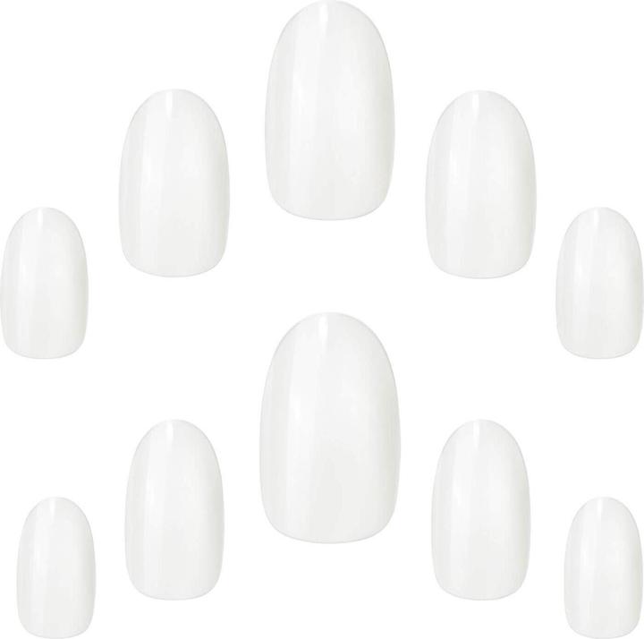 Press-On Nägel Mandelform French Nude Glaze (24 Stück)
