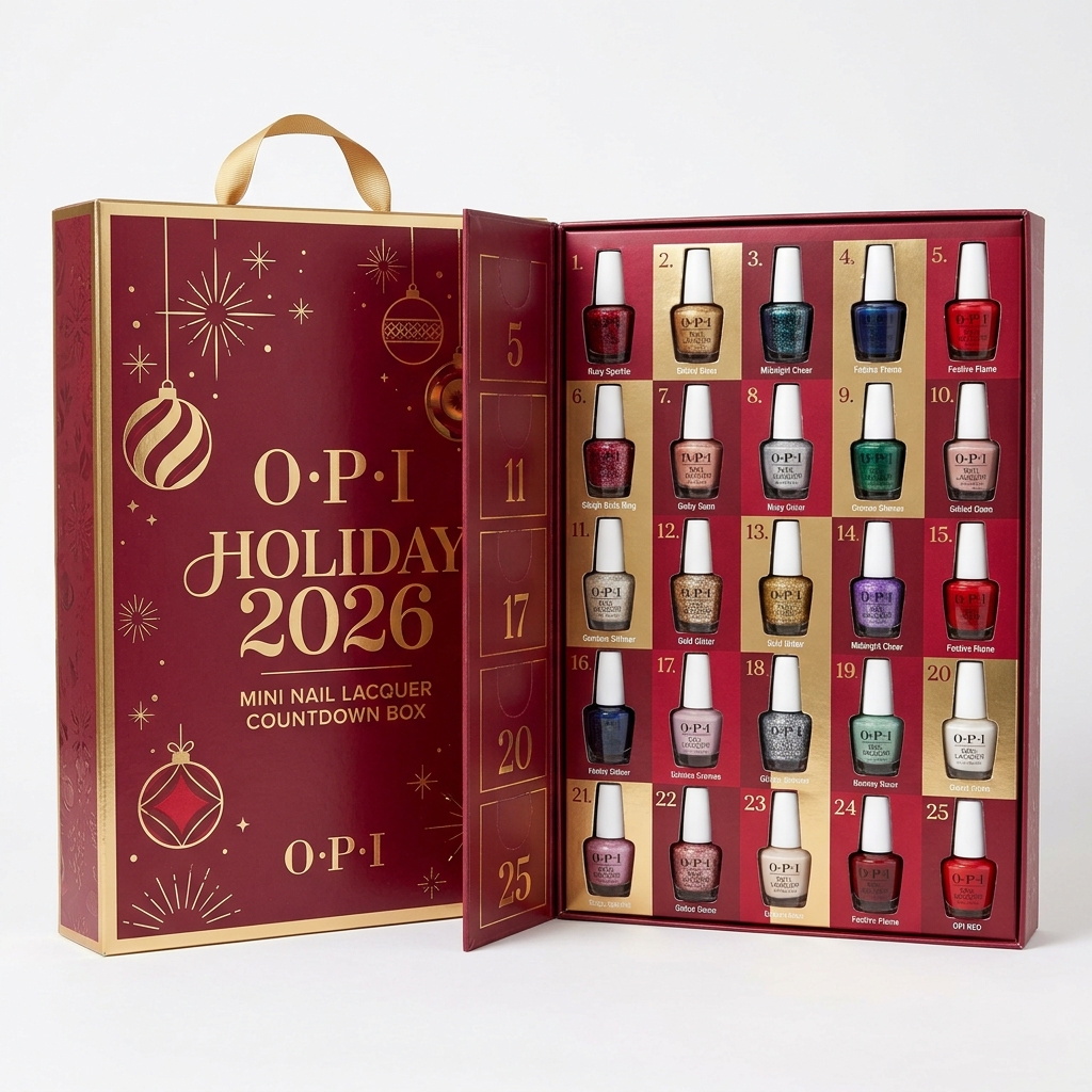 OPI Holiday Mini Nagellack Geschenkset Box
