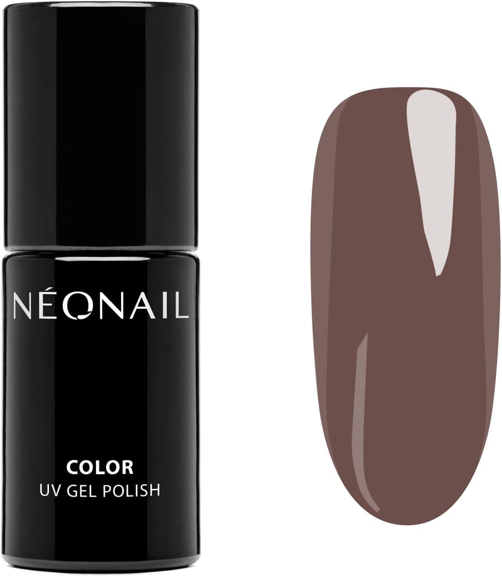 NÉONAIL UV Nagellack Drawn by You Espresso-Braun