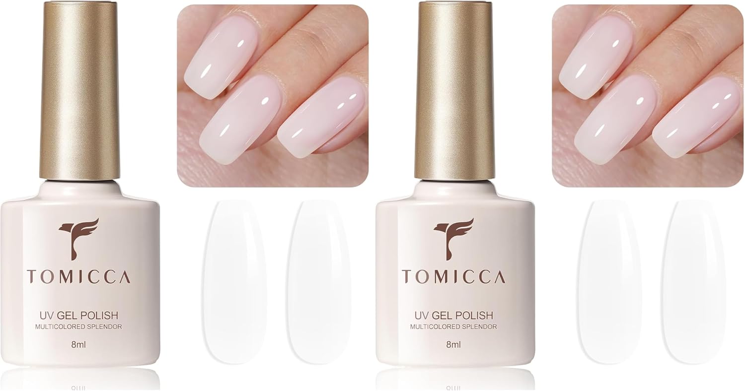 TOMICCA Milky White UV Gel Nagellack