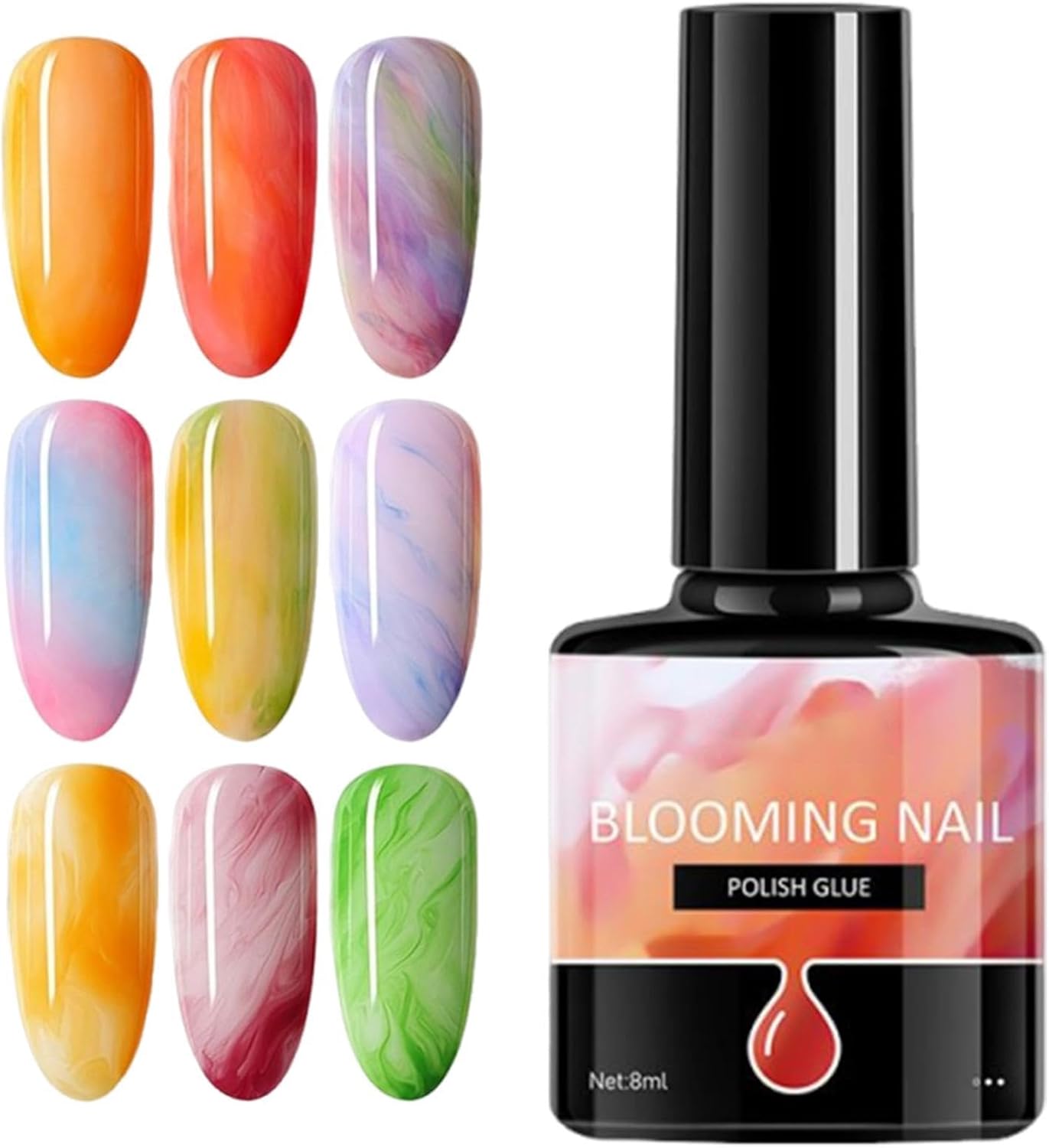 Aquarell Gel für Nägel für zarte Farbverläufe