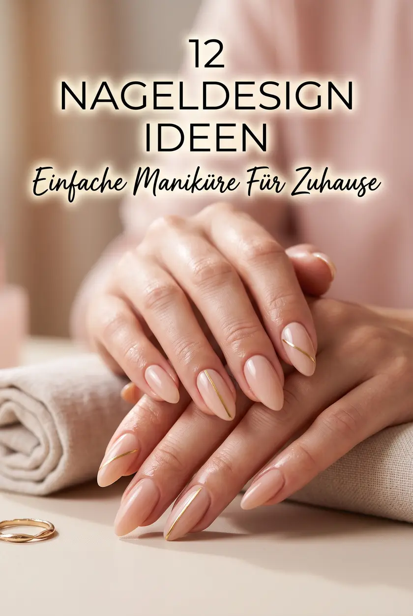 12 Einfache Nageldesign Ideen | Glänzende Maniküre für Zuhause 2026