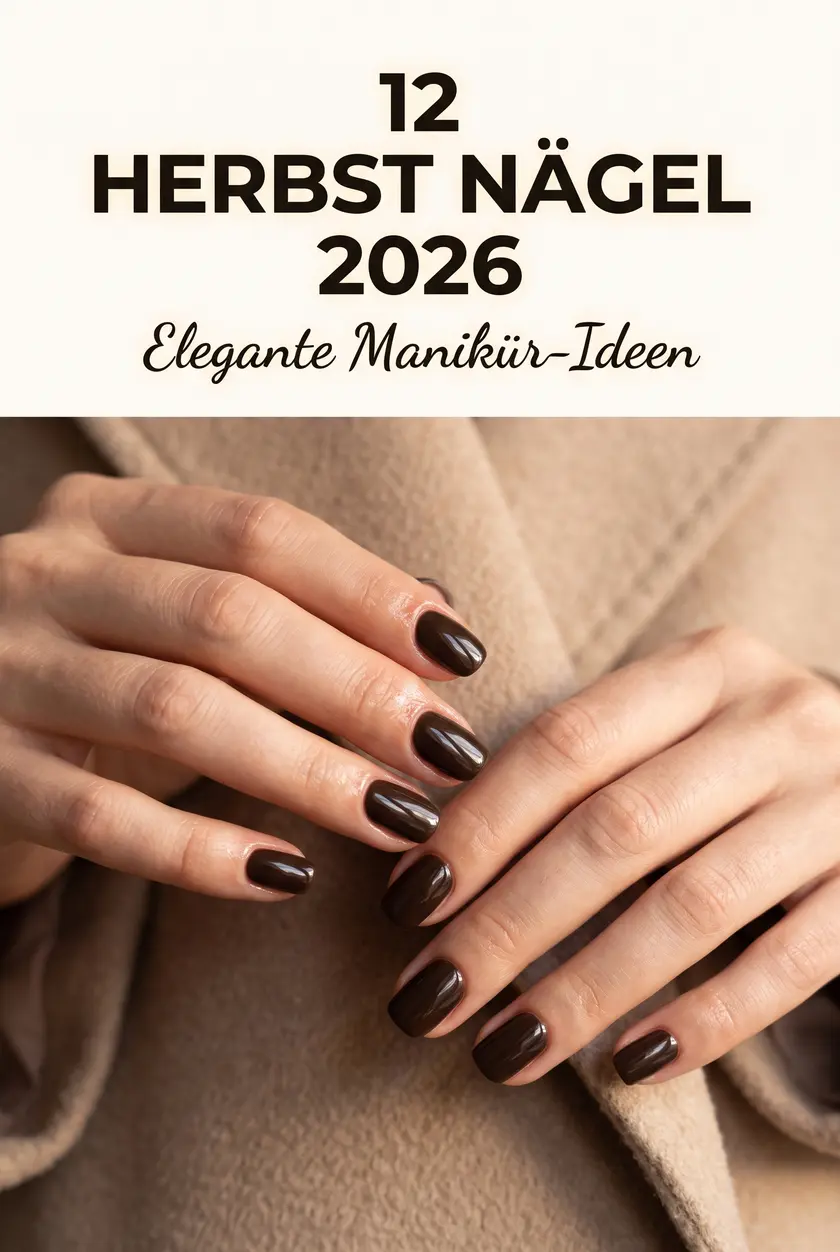 Herbst Nägel 2026: Elegante & Kurze Nageldesign-Ideen ✨