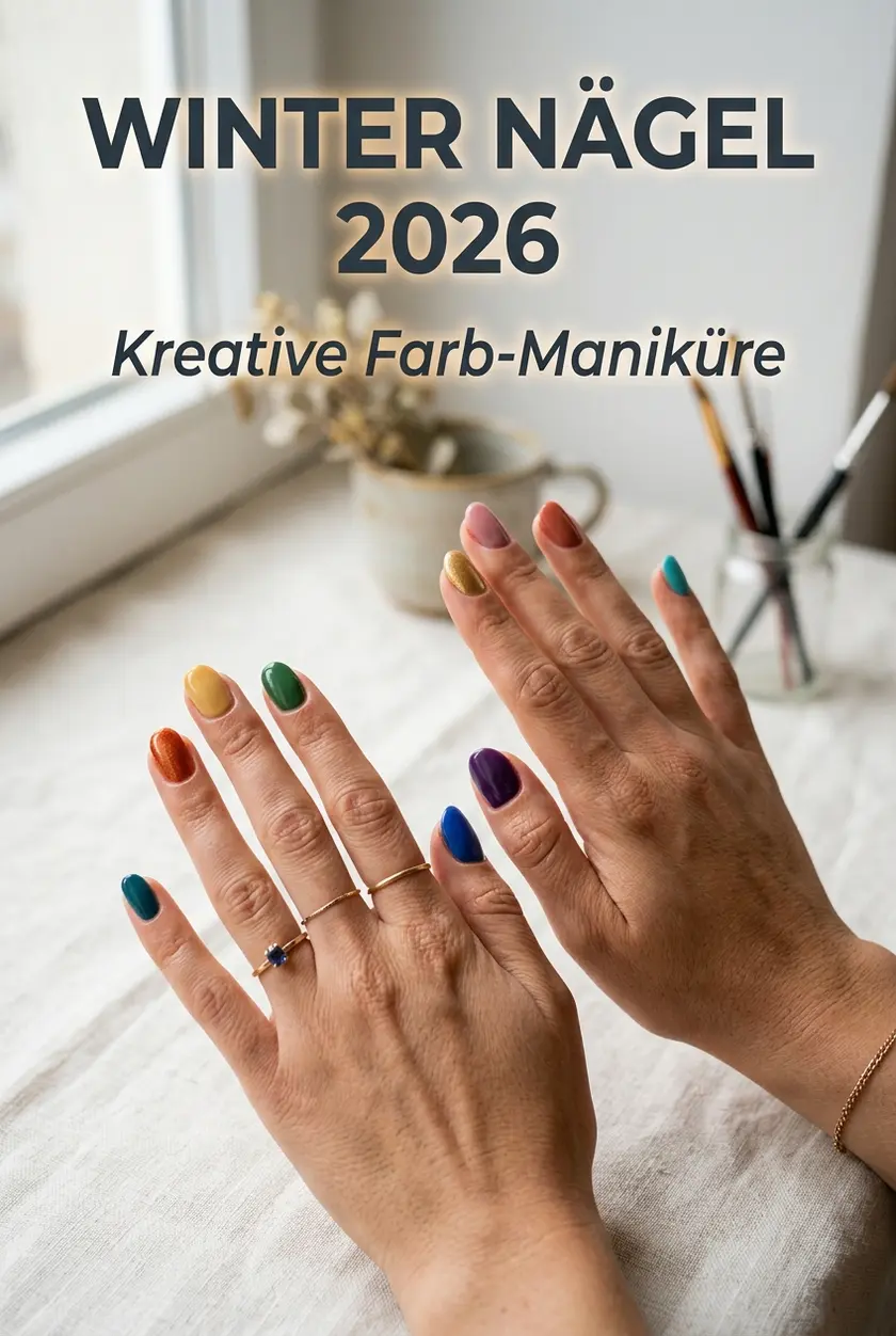 Winter Nägel 2026: Elegante Farb-Maniküre für den Alltag ✨