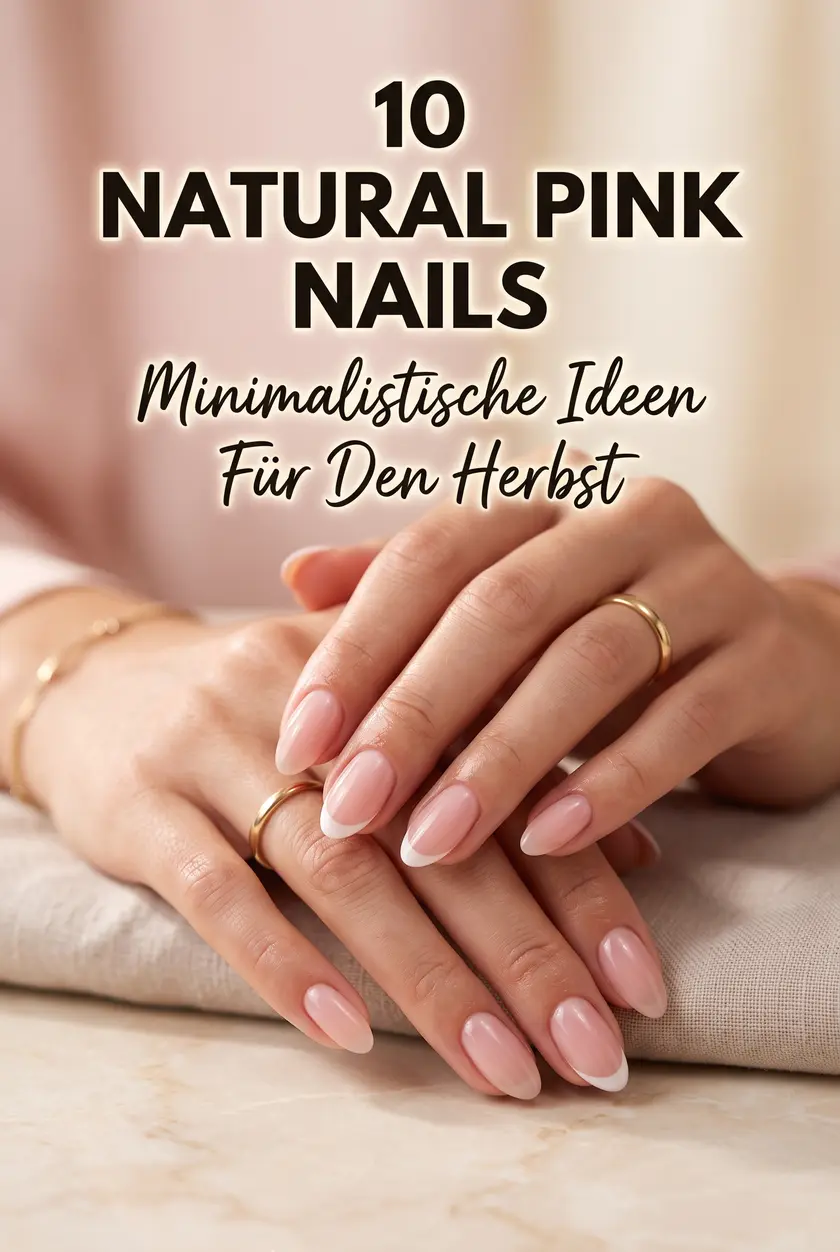 10 Natural Pink Nails | Elegante minimalistische Maniküre Inspo