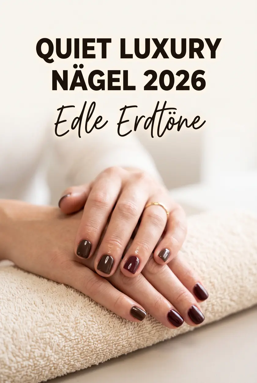 Quiet Luxury Nägel: Elegante Herbst-Designs in warmen Erdtönen