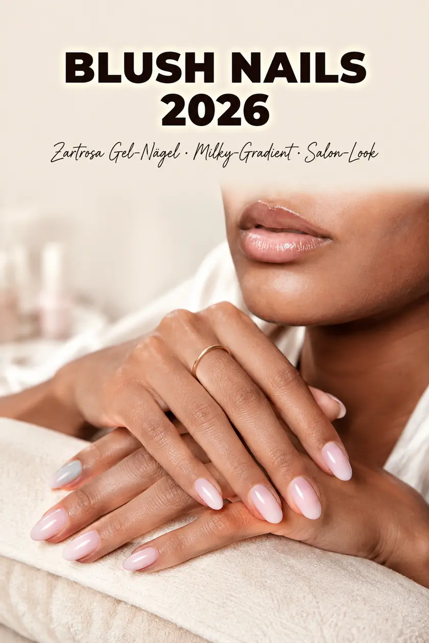 Blush Nails 2026 ✨ Zartrosa Nageldesign mit Milky-Effekt