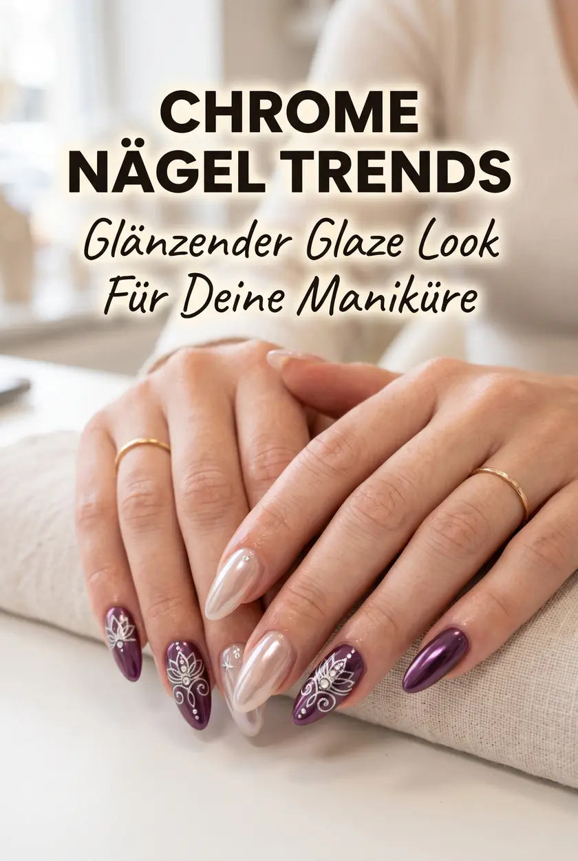 Chrome Nägel Trends 2026 | Glänzendes Nageldesign für edle Maniküre