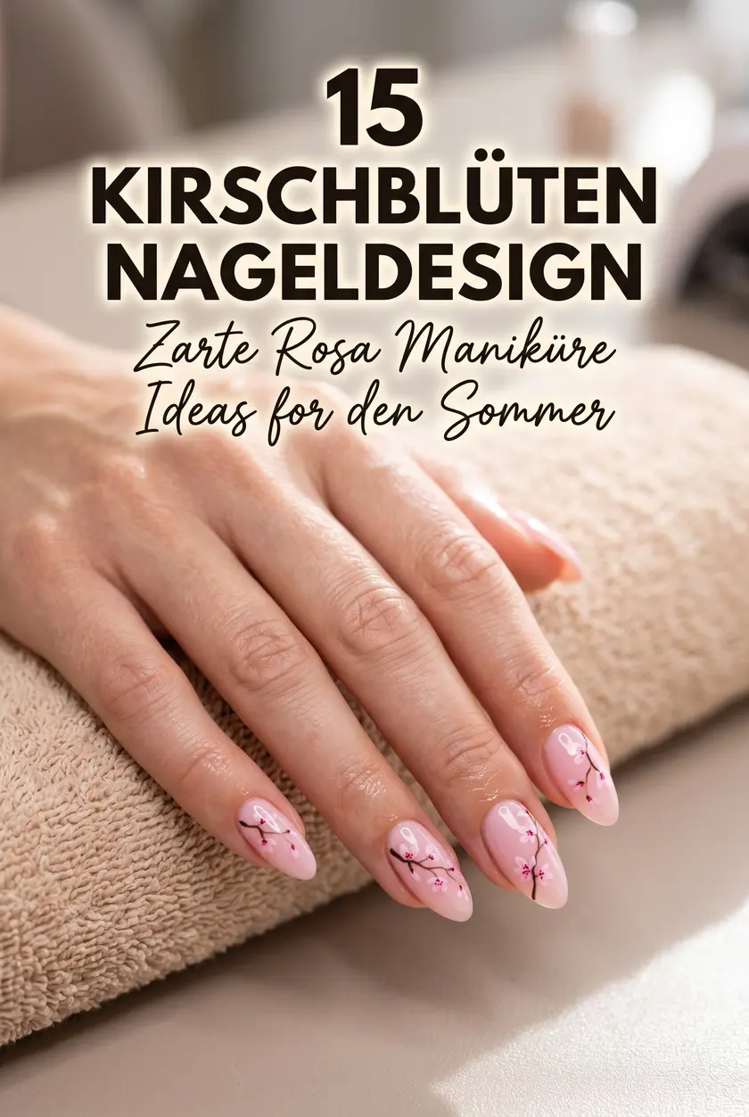 15 Kirschblüten Nageldesign Ideen ✨ Zarte Rosa Nägel Inspo 2026