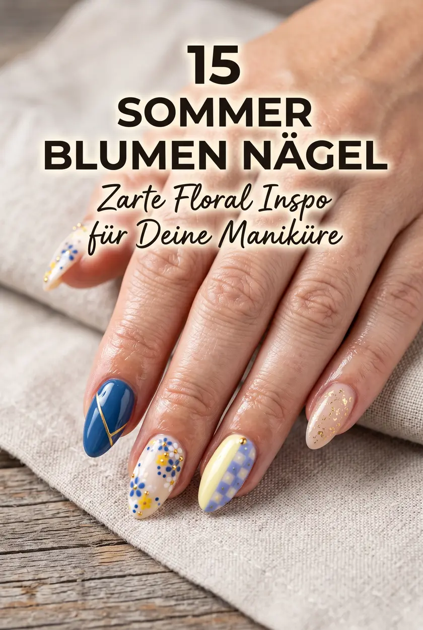 15 Blumen Nägel Ideen für den Sommer 2026 ✨ Zarte Nageltrends