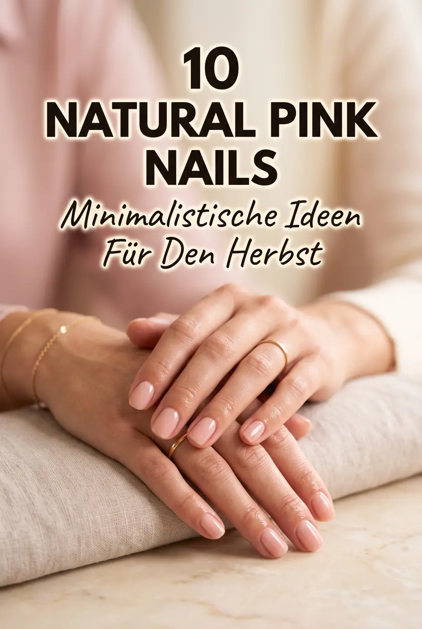 10 Natural Pink Nails | Elegante minimalistische Maniküre Inspo