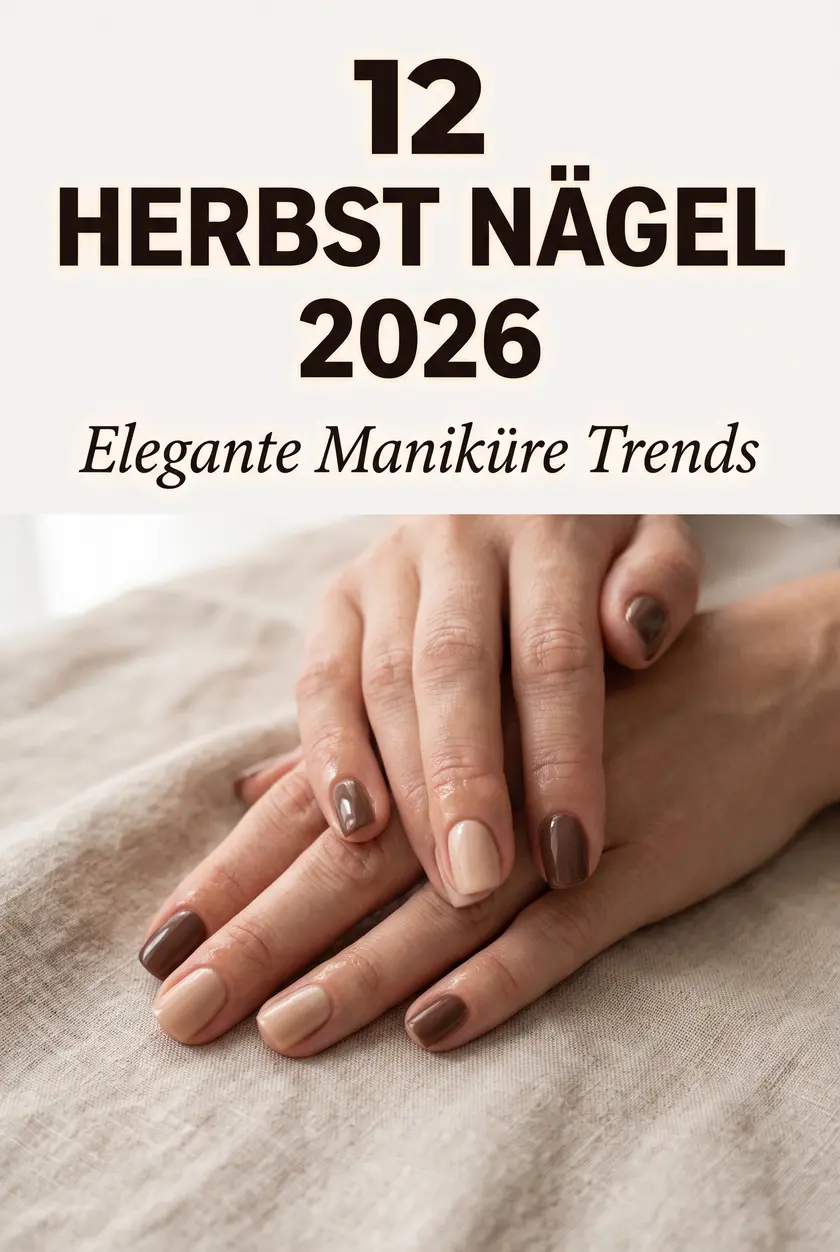 Herbst Nägel 2026: Elegante Maniküre Ideen & Trends ✨